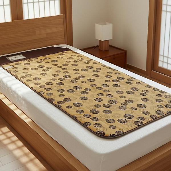  일월 뉴 숯 황토방 전기 매트 싱글 1+1 온열 보료 장판 요