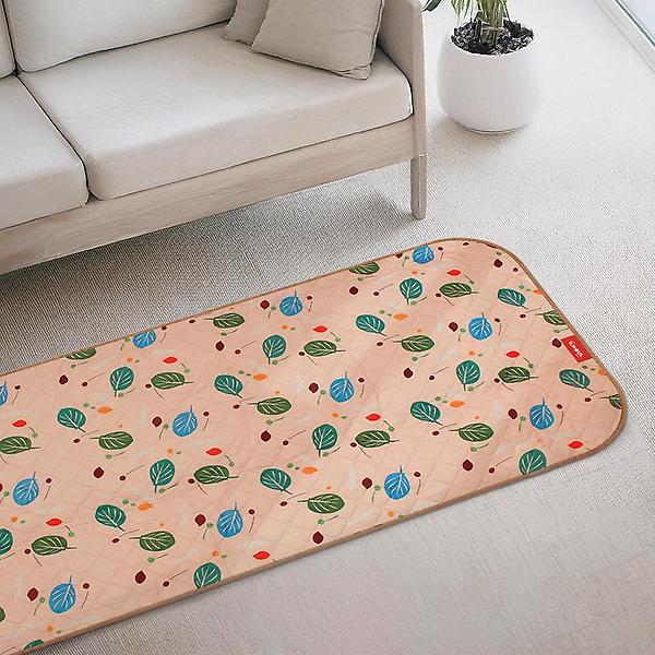  일월 미니 싱글 매트 천소재 3인용 전기 방석 장판 보료 요