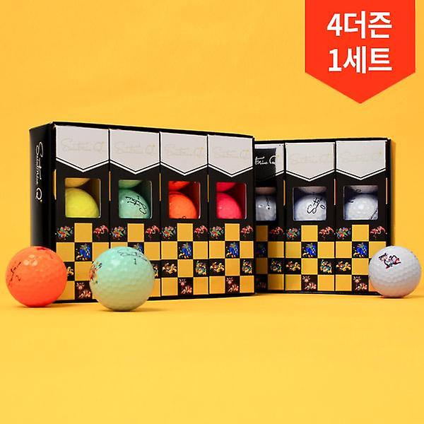  4더즌 48구 / 세인트나인 Q 플러스 고반발 3피스 골프공