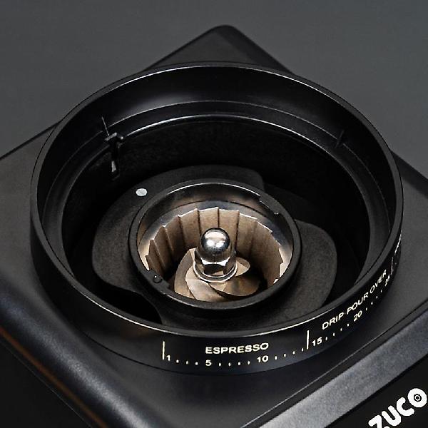  주코 전동 커피 코니컬버 그라인더 홈카페 원두 자동 분쇄기