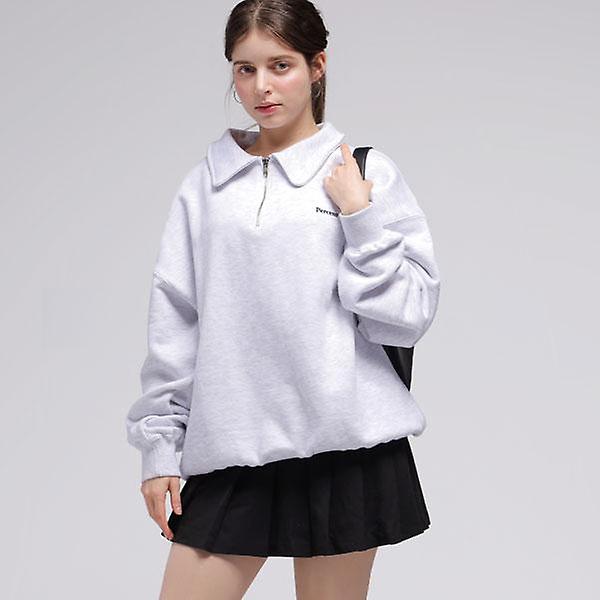  25P 카라 집업 스웨트셔츠 25A1205BE