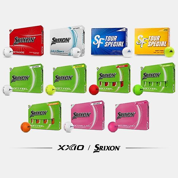  던롭코리아 스릭슨/젝시오 얼티소프트5&디스턴스&소프트필&A6 인기골프볼 컬렉션