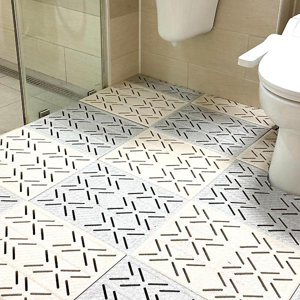  올지 에어폼 EPP 욕실매트 2P세트 미끄럼방지 건식 매트 화장실 다용도실 세탁실 현관