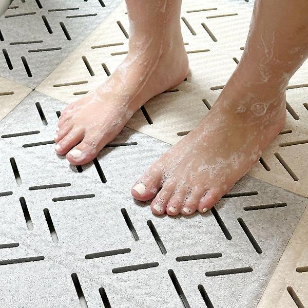  올지 에어폼 EPP 욕실매트 2P세트 미끄럼방지 건식 매트 화장실 다용도실 세탁실 현관