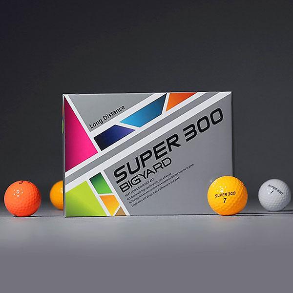  넥센 빅야드 고반발 슈퍼300 3피스 골프공 비거리 장타 퍼팅라인 골프볼