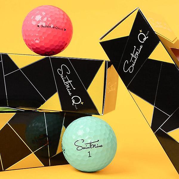  세인트나인 Q 플러스 고반발 3피스 골프공