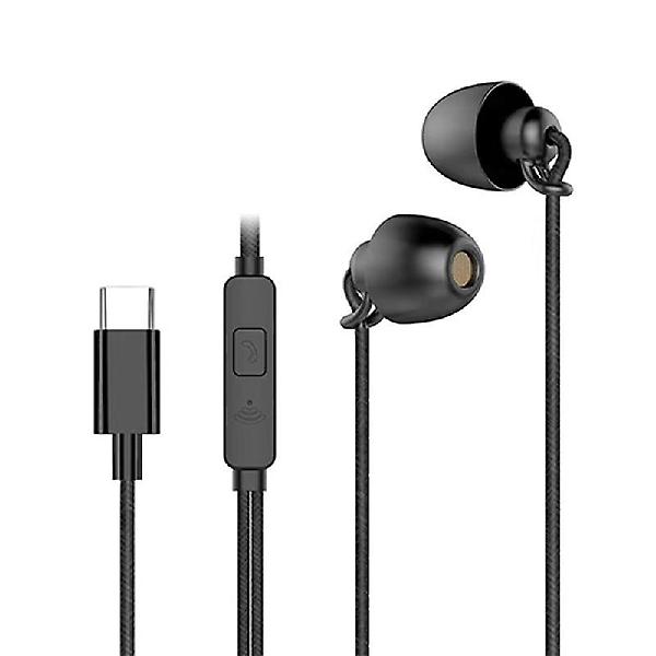  아이보스 이어픽 C타입 유선 이어폰 귀 안아픈 수면용 무통증 줌 화상 회의 EA-CT4