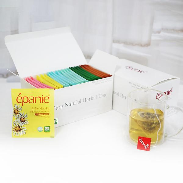  에빠니 유기농 허브차 버라이어티 6종 24티백 티 선물세트