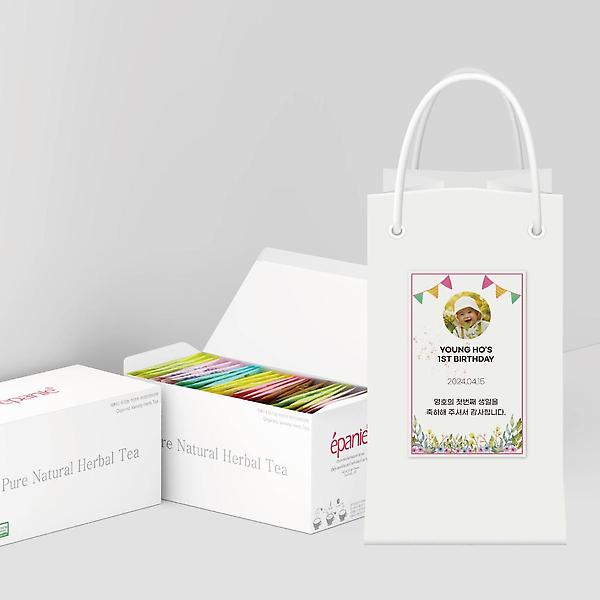  에빠니 유기농 허브차 버라이어티 6종 24티백 티 선물세트