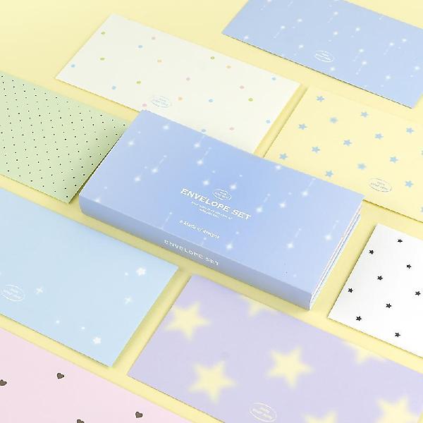  위시 가로 봉투 세트