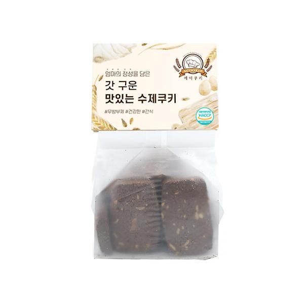  에이쿠키 초코아몬드 120g 수제쿠키(코코아) 답례품 선물 카페 디저트