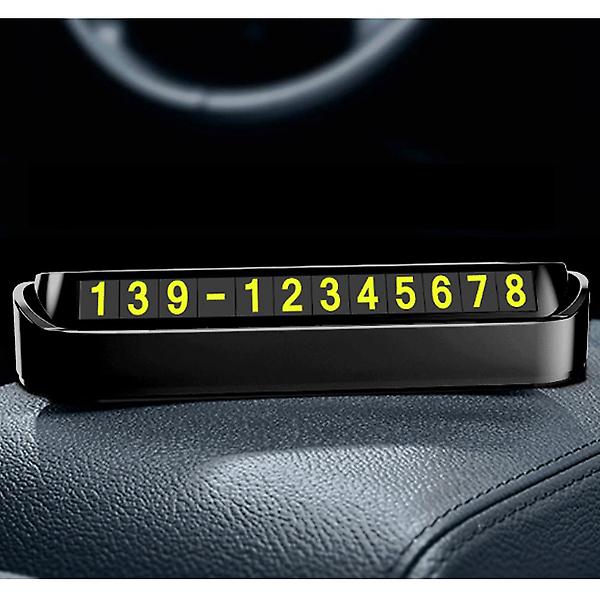  앤드카 야광 주차번호판 / 히든 자석 주차알림판