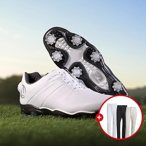  [세트구성] 아쿠쉬네트코리아 풋조이 DNA 헬릭스 보아 남성 골프화 + 아디다스 JF 코어 남성 골프바지