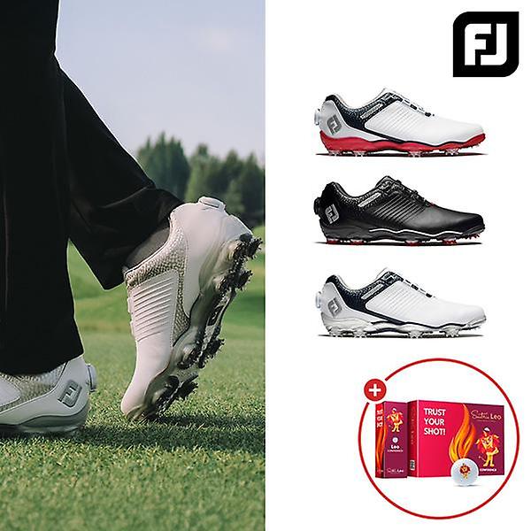  풋조이 ALL NEW DNA 2.0 헬릭스 남성 스파이크 골프화 보아 방수 남자 여자  + 세인트나인 골프공