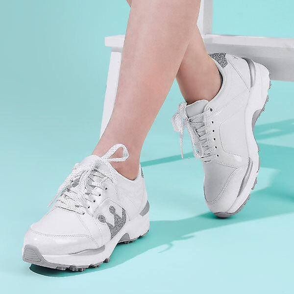  [DP상품] 헤지스골프 크라운 스파이크리스 여성 키높이 골프화 PYSO2E701