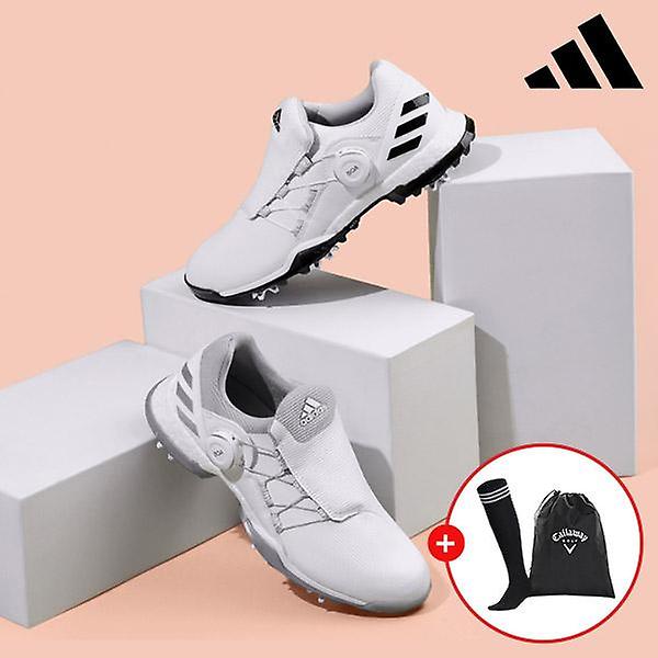  아디다스 PL 사이드 보아 여성 골프화 EG9720 EG9721 + 아디다스 니삭스 + 브랜드 신발가방