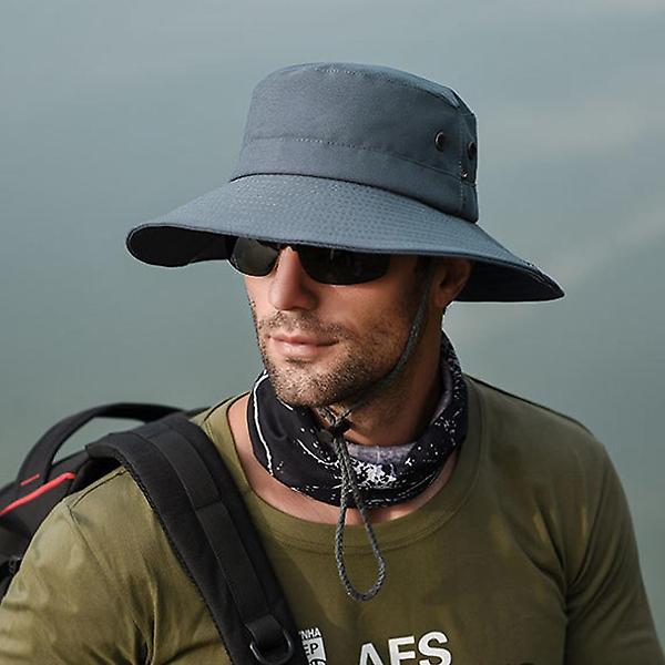  [엣모어]굿웨어 스트링 등산모자(블루그레이)