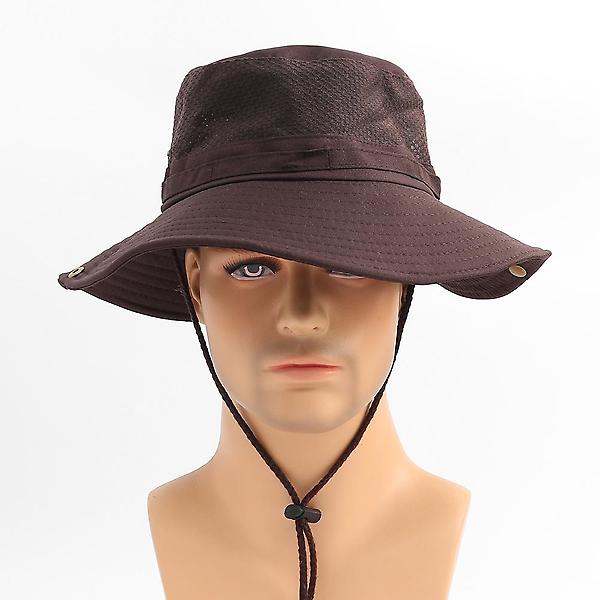  [엣모어]액티브 메쉬 등산모자(브라운)