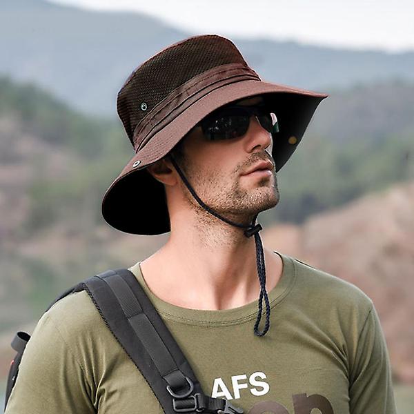  [엣모어]액티브 메쉬 등산모자(브라운)