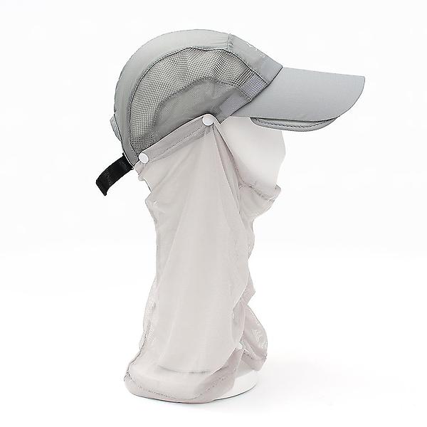  [엣모어]썬아크 햇빛가리개 등산모자(그레이)