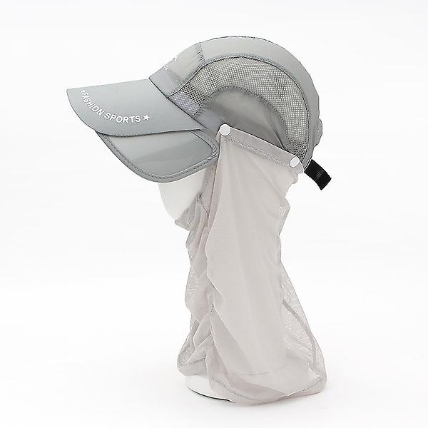  [엣모어]썬아크 햇빛가리개 등산모자(그레이)