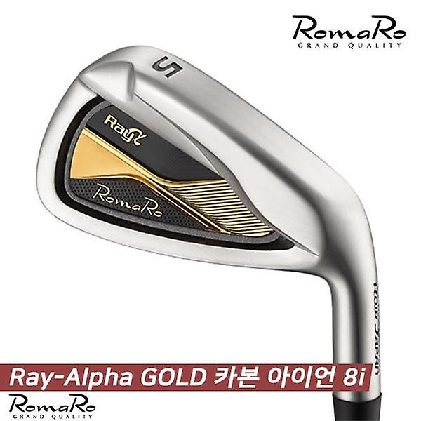  로마로 Ray-Alpha GOLD 카본 아이언세트 [남성용] [8i]