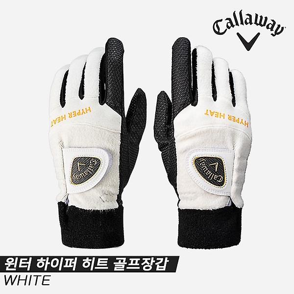  [캘러웨이정품]2021 캘러웨이 CG 윈터 하이퍼 히트(WINTER HYPER HEAT) 골프장갑[남여공용/양손][화이트]