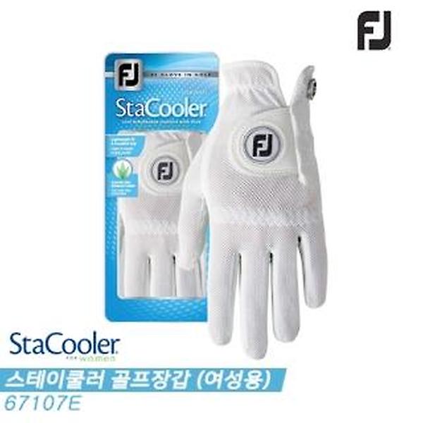  [아쿠쉬네트코리아정품]2022 풋조이 스테이쿨러(STACOOLER) 반양피 골프장갑[67107E][여성용][양손]