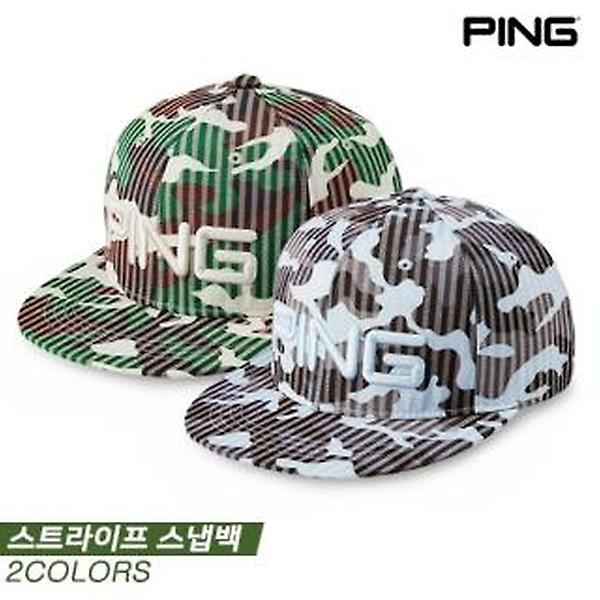  [삼양인터내셔널정품]2022 핑 스트라이프 스냅백 골프모자[2COLORS][남성용]