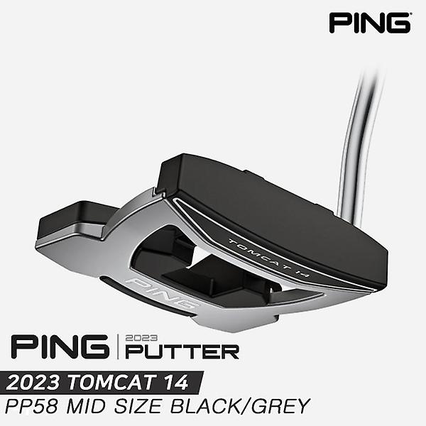  [삼양인터내셔날정품]2023 핑 TOMCAT14(톰캣14) 퍼터[남여공용/말렛형][PP58 MID SIZE BLACK/GREY]