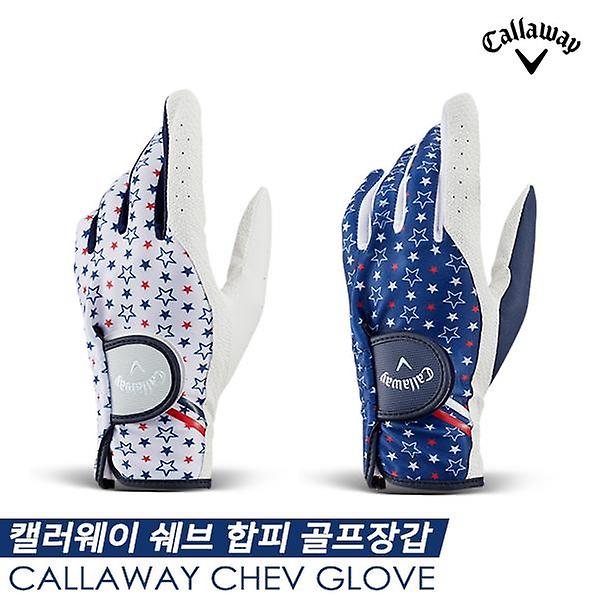  캘러웨이 쉐브(CHEV) 합피 골프장갑 [여성용/양손][2COLORS]