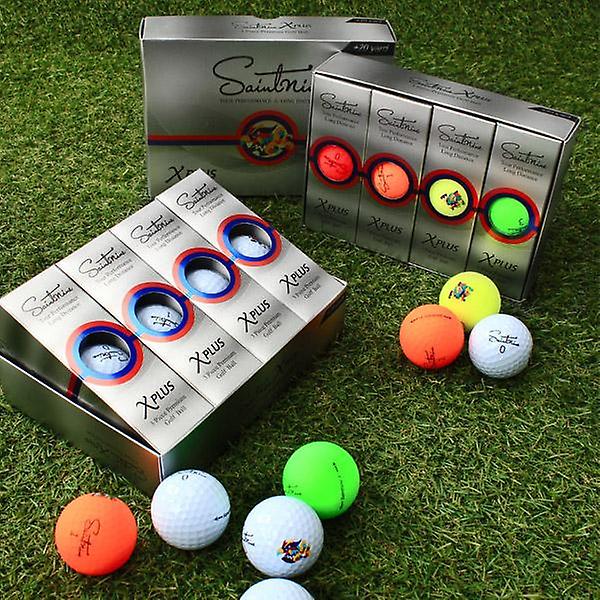  세인트나인 X 플러스 비공인 고반발 3피스 골프공 비거리 고탄성 골프볼