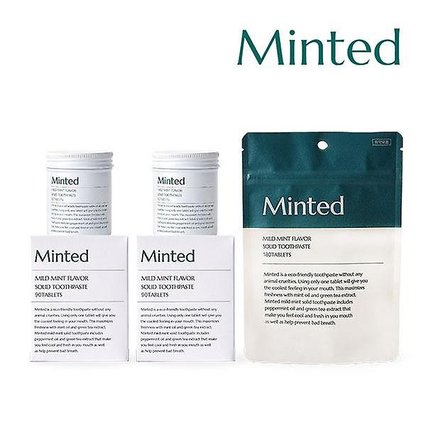  [민티드] 마일드민트 고체치약 베이직세트