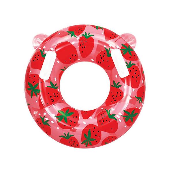  70cm 스트로베리 손잡이 튜브 바닷가 원형 튜브