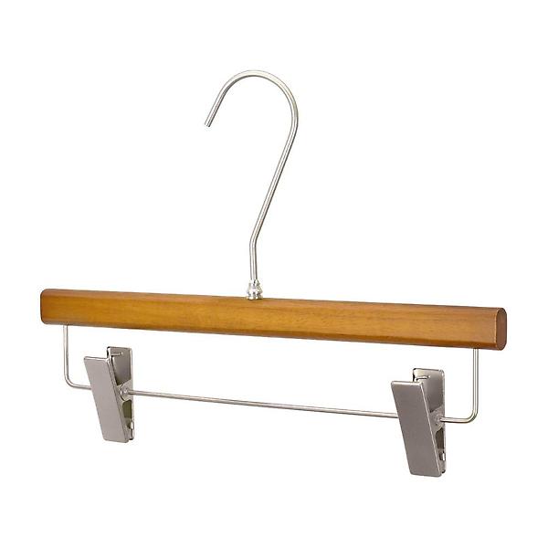  올지 헤리티지 원목 집게 바지걸이 5P 청바지 정장 회전고리 논슬립