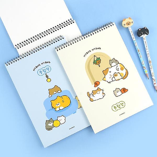  냥냥 무선 종합장 (랜덤발송)