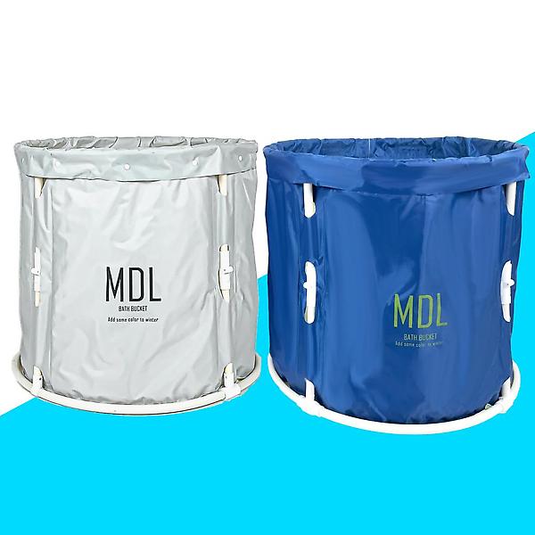  올지 원터치 접이식욕조 원형 반신 욕조 1인 성인 욕실 원룸