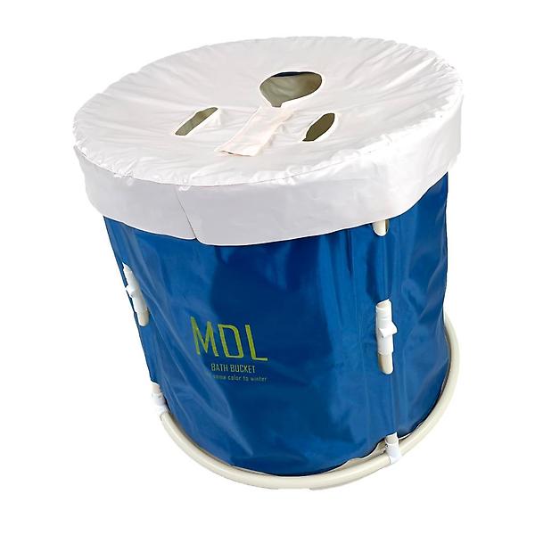  올지 원터치 접이식욕조 원형 반신 욕조 1인 성인 욕실 원룸