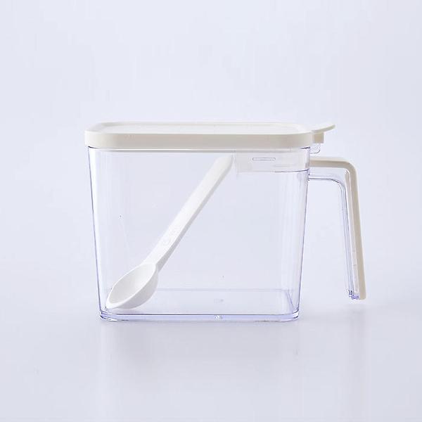  오리스타 스푼 양념통 화이트 600ml 5개 파우더 설탕 소금 조미료통 보관용기