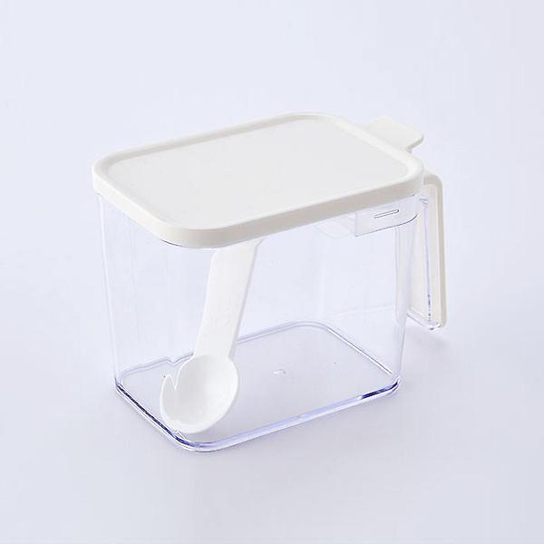  오리스타 스푼 양념통 화이트 600ml 5개 파우더 설탕 소금 조미료통 보관용기