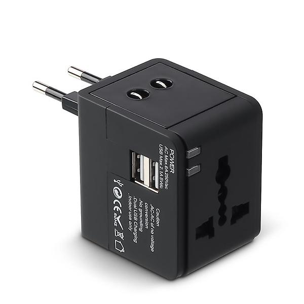  스마텍 여행용 멀티 어댑터 충전기+보조배터리 세트 ST-TS1