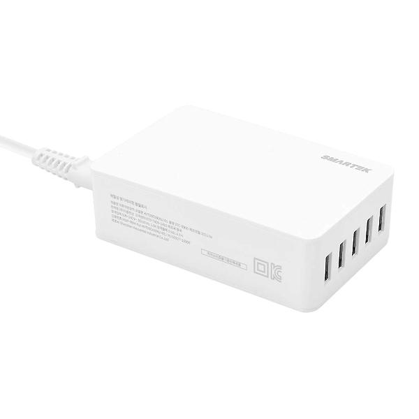  스마텍 32.5W USB 5포트 멀티 고속충전기 STC-5000