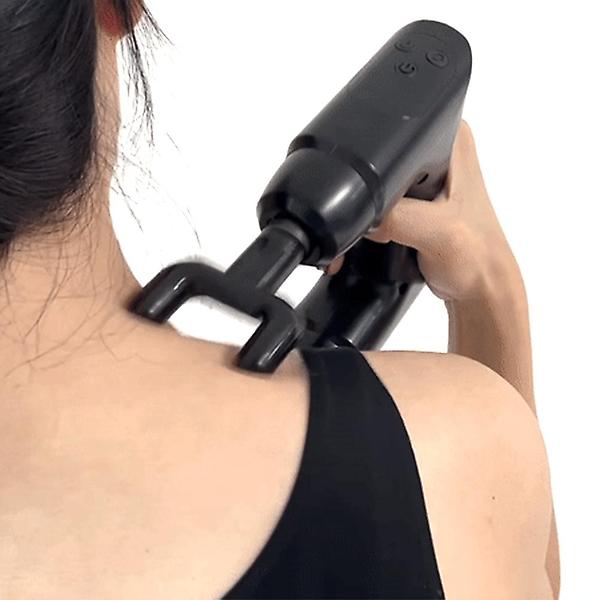  카프 듀얼헤드 무선 진동 안마 마사지건 KF-G70