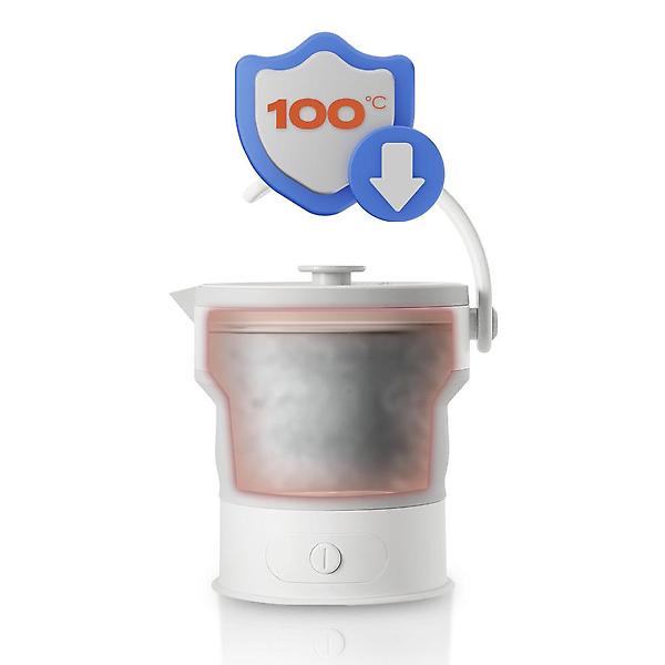  카프 스텐304 실리콘 접이식 온수 포트 휴대용 여행용 KF-PEO1