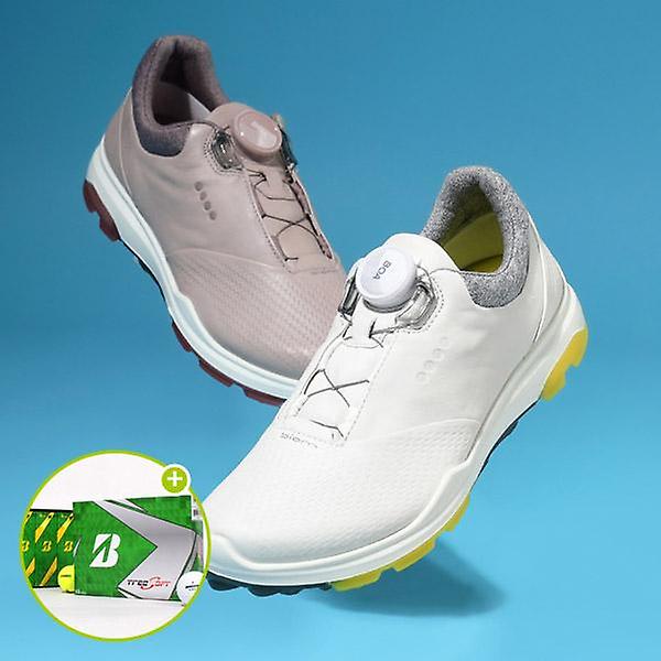  에코 우먼스 바이옴 하이브리드 3 보아 여성 골프화 125513 방수 여자 가죽 골프신발/브랜드 골프공