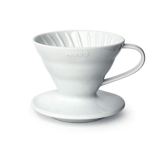  하리오 V60 도자기 드리퍼 2-4인용 화이트 (VDC-02W)
