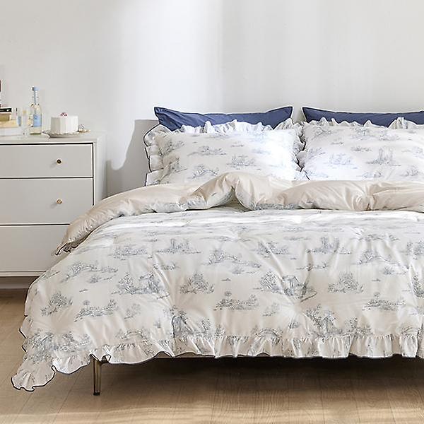  [파르페]피에르 알러지케어 다운필차렵 S 단품 블루그레이