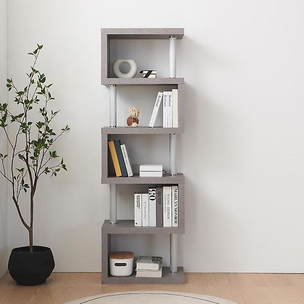  아이앤 레나550멀티소형5단ㄹ책장BR