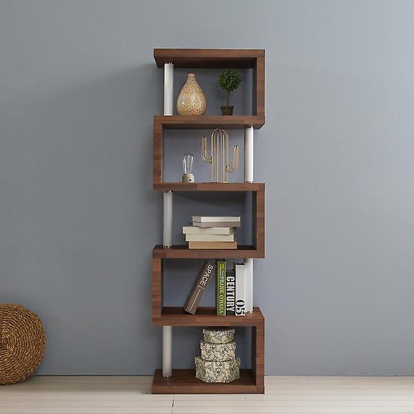  아이앤 레나550멀티소형5단ㄹ책장BR