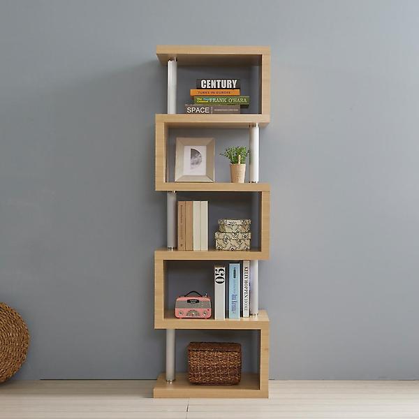  아이앤 레나550멀티소형5단ㄹ책장BR